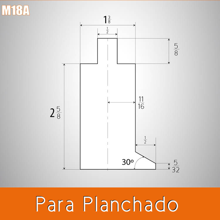 Dado para planchado